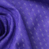 Light Grey Dash Birdseye Knit, Polyester — texture