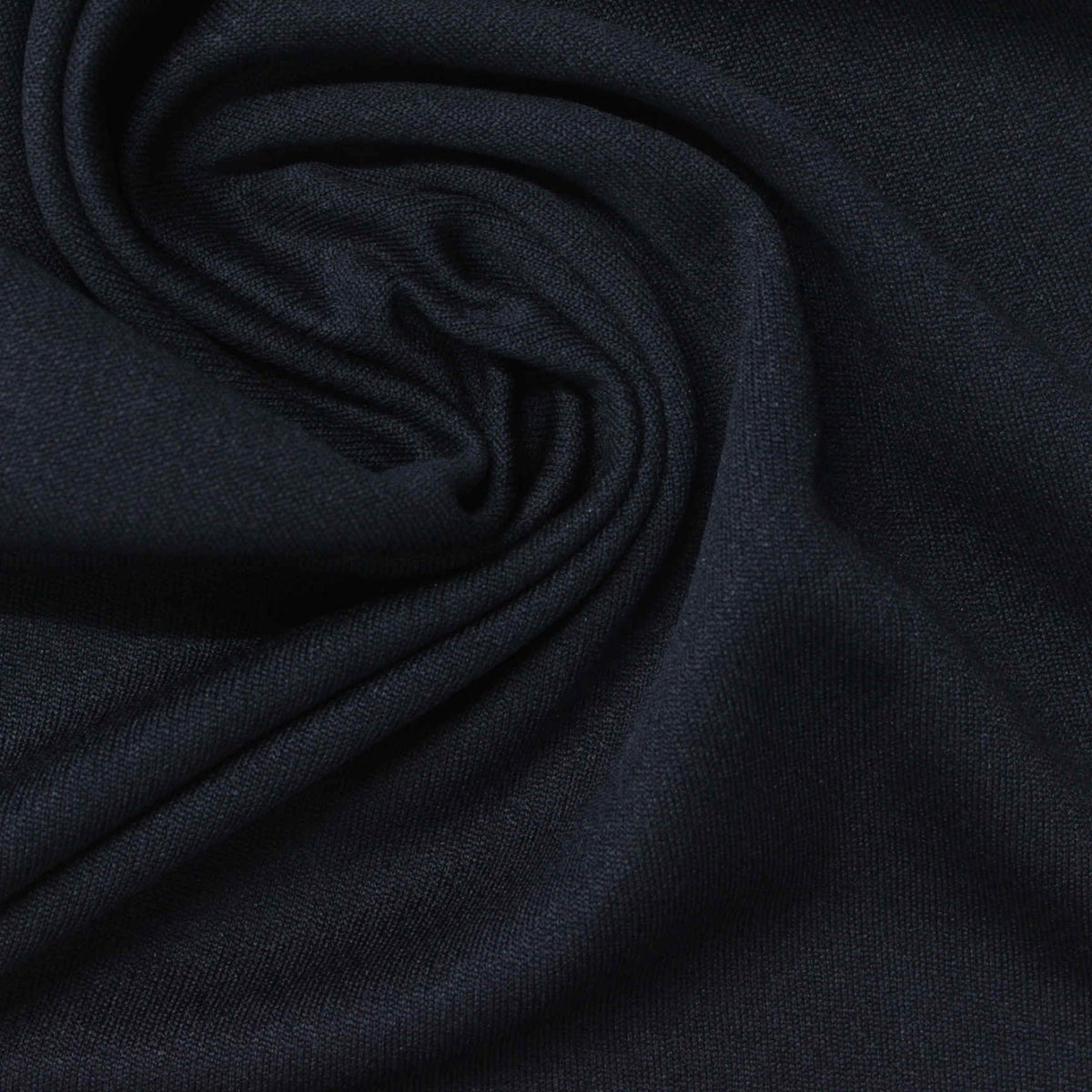 100% Polyester Birdseye Knit Fabric, 150 gsm — Navy