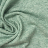 Light Green Fine-Marl Chunky Knit, Viscose-Poly