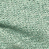 Light Green Fine-Marl Chunky Knit, Viscose-Poly — texture