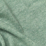 Light Green Heathered-Marl Chunky Knit, Viscose-Poly — texture