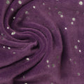 Silver Dots Velvet, Polyester, 220 gsm