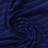 Light Blue Stripes Jersey Knit, Viscose