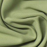 Polyester Stretch Sateen Fabric, 230 gsm — Green — texture