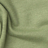 Brushed Polyester Viscose Stretch Jersey Knit Fabric, 140 gsm — Green — texture
