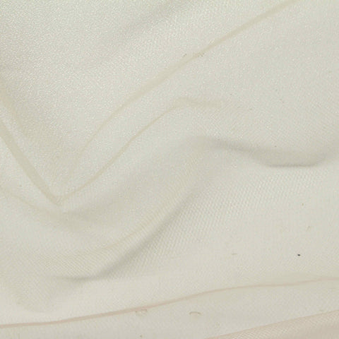 100% Nylon Mesh Fabric, 218 cm — White