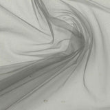 100% Nylon Mesh Fabric, 17 gsm, 172 cm — Grey