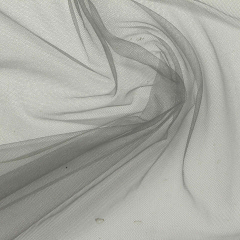 100% Nylon Mesh Fabric, 17 gsm, 172 cm — Grey