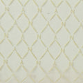 Cream Tone-on-Tone Diamond Jacquard, Polyester, 23 gsm
