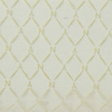 Cream Tone-on-Tone Diamond Jacquard, Polyester