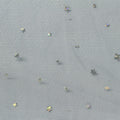 Blue Iridescent-Star Mesh, Polyester