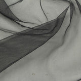 100% Nylon Mesh Fabric, 17 gsm, 160 cm — Black