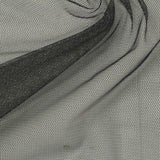 100% Polyester Mesh Fabric, 36 gsm, 150 cm — Black