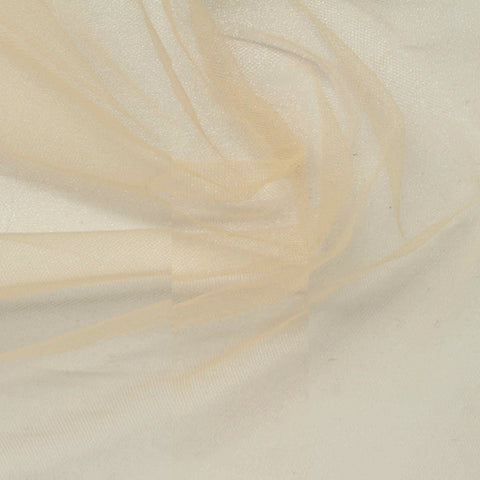 Printed 100% Polyester Knit Fabric, 16 gsm, 150 cm — Beige