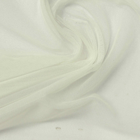 100% Polyester Mesh Fabric, 50 gsm, 160 cm — White
