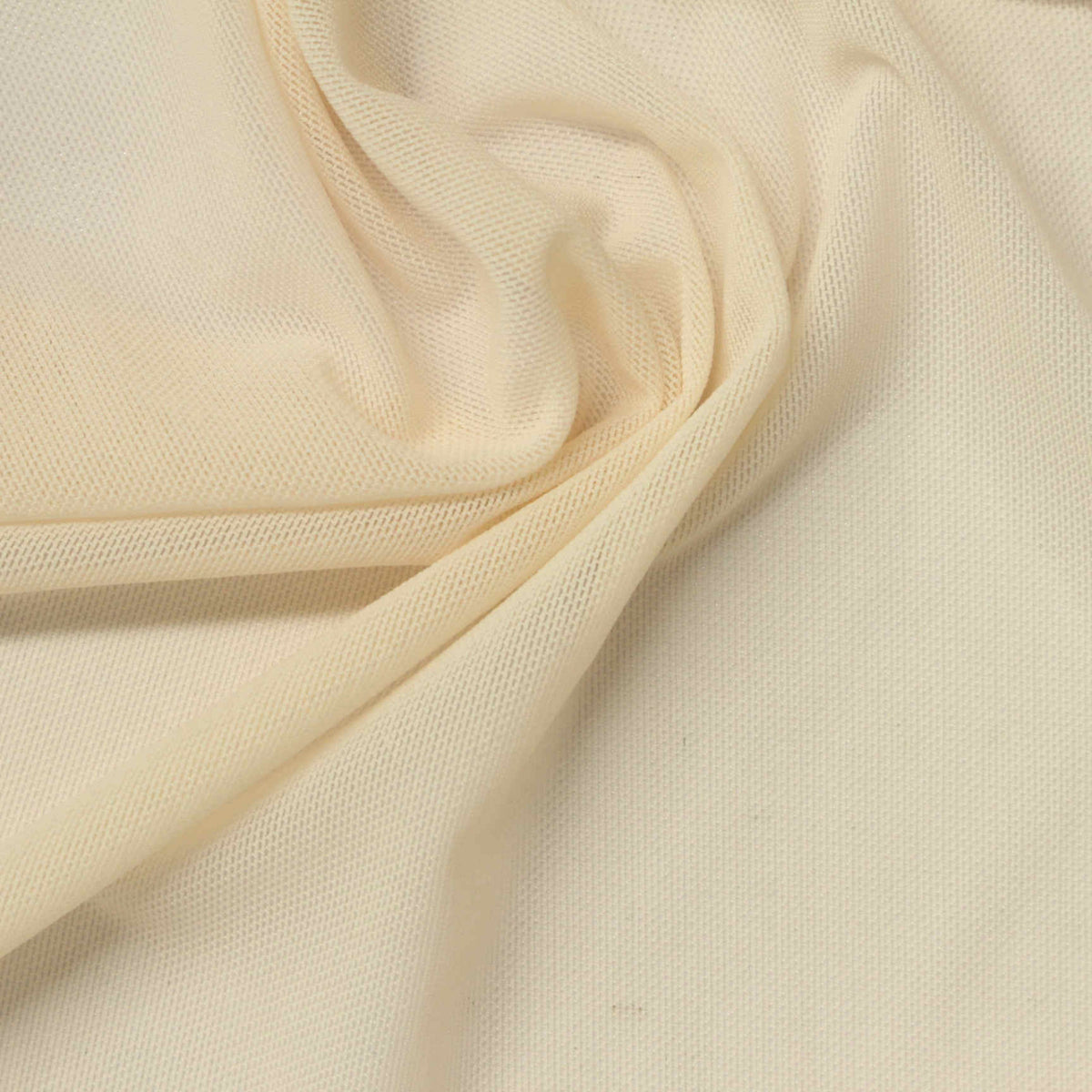 100% Nylon Mesh Fabric, 100 gsm, 160 cm — Beige