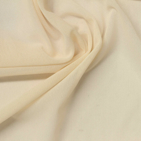 100% Nylon Mesh Fabric, 100 gsm, 160 cm — Beige