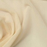100% Nylon Mesh Fabric, 100 gsm, 160 cm — Beige — texture