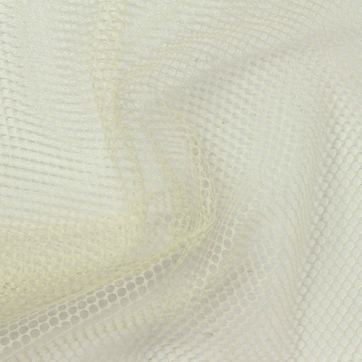 100% Nylon Mesh Fabric, 28 gsm, 155 cm — Beige
