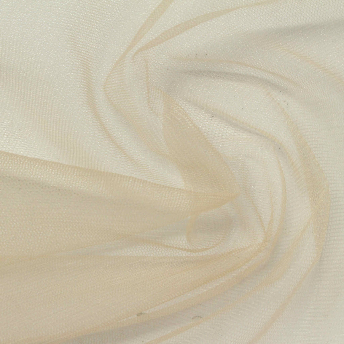 100% Nylon Mesh Fabric, 28 gsm, 160 cm — Beige