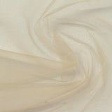 100% Nylon Mesh Fabric, 28 gsm, 160 cm — Beige