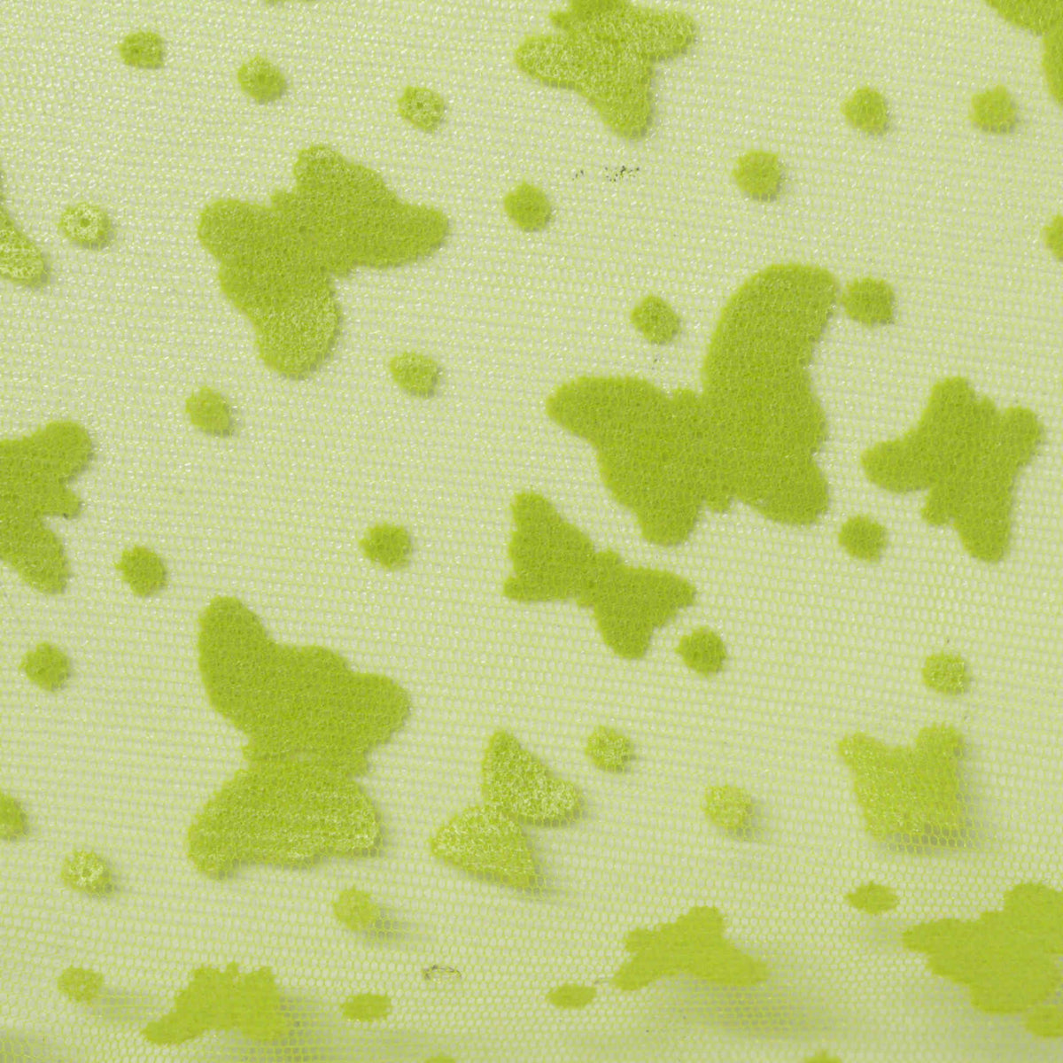 Green Butterflies Knit, Polyester