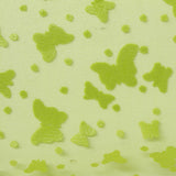Green Butterflies Knit, Polyester
