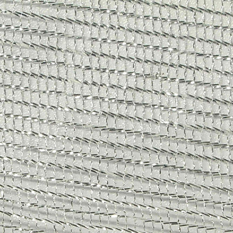 Silver Grid Knit, Nylon