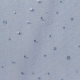 100% Polyester Mesh Fabric, 23 gsm, 150 cm — Blue