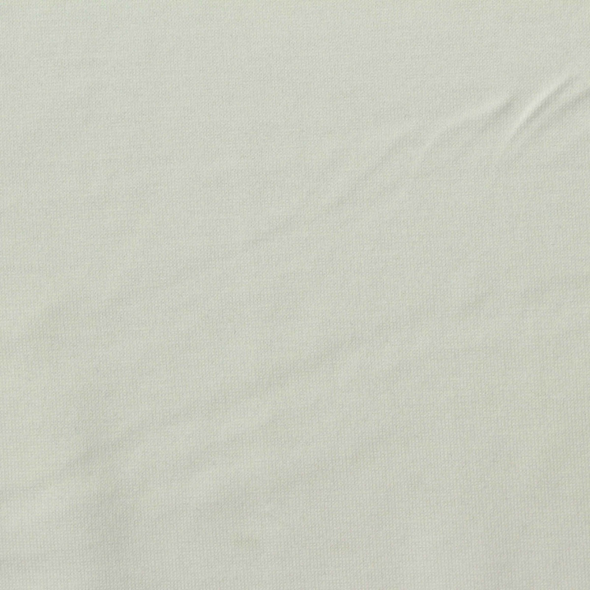 100% Cotton Jersey Knit Fabric, 175 gsm, 183 cm — White