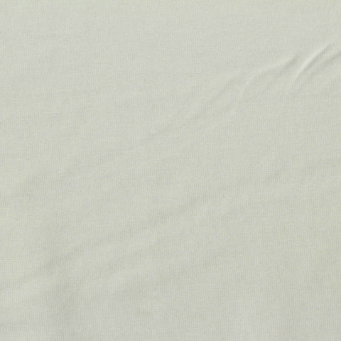 100% Cotton Jersey Knit Fabric, 175 gsm, 183 cm — White