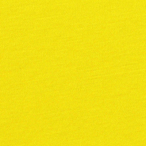 100% Cotton Jersey Knit Fabric, 156 gsm, 161 cm — Yellow