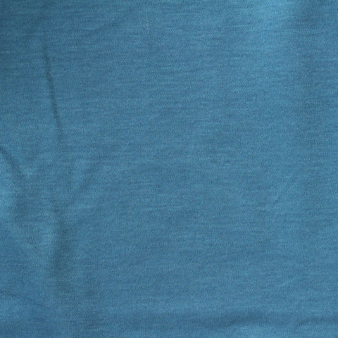 Heathered Blue Marl Interlock Knit, Cotton