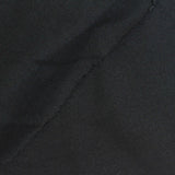 100% Cotton Jersey Knit Fabric, 134 gsm, 165 cm — Black