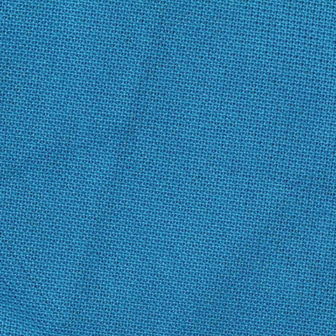 100% Cotton Piqué Knit Fabric, 174 gsm, 177 cm — Blue