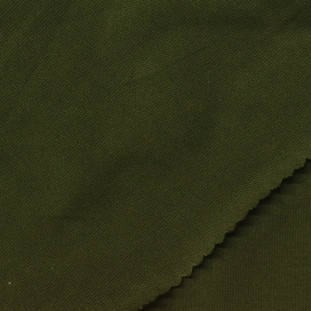 Olive Jersey Knit, Cotton