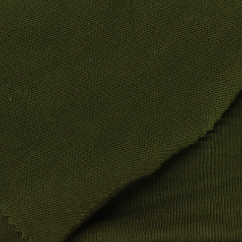 100% Cotton Jersey Knit Fabric, 252 gsm, 140 cm — Green