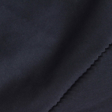 100% Cotton Jersey Knit Fabric, 173 gsm, 170 cm — Navy