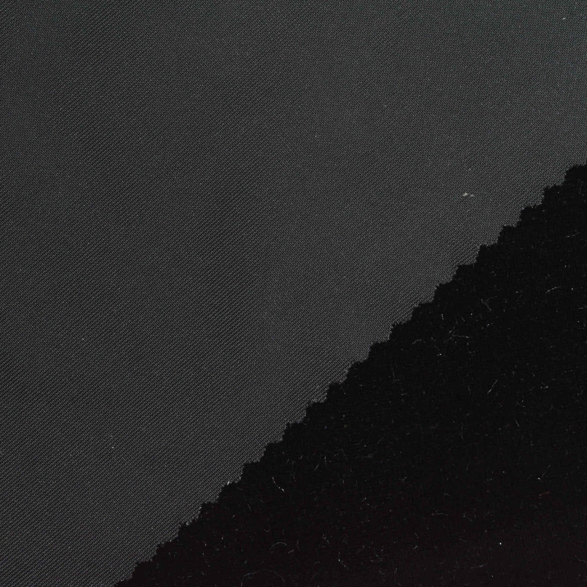 Polyester Stretch Velvet Fabric, 400 gsm, 163 cm — Grey