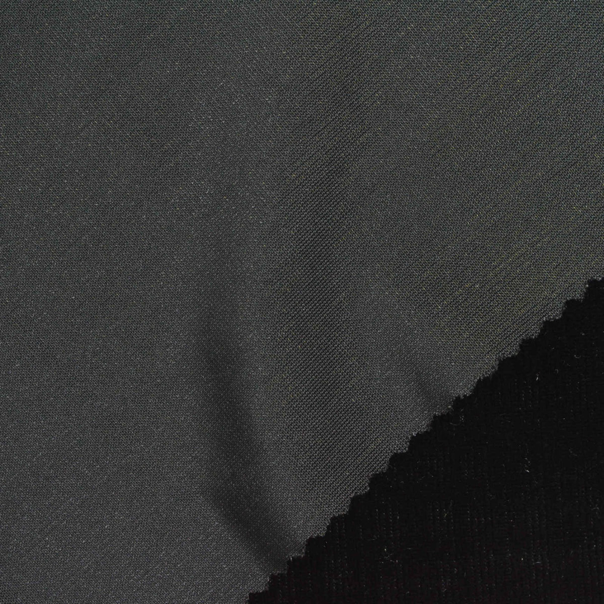 Polyester Stretch Knit Fabric, 320 gsm, 163 cm — Grey