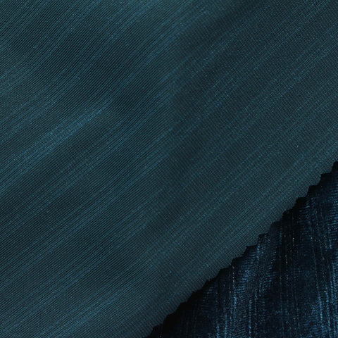 Dark Teal Marl Knit, Polyester, 240 gsm