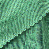 Jacquard Jersey Knit Fabric, 190 gsm, 162 cm — Green — texture