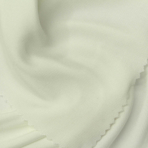 100% Viscose Interlock Knit Fabric, 180 gsm, 162 cm — Beige