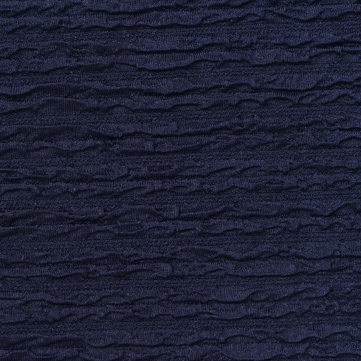 Polyester Stretch Knit Fabric, 220 gsm, 165 cm — Navy