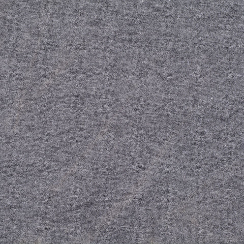 Grey Marl Jersey Knit, Poly-Cotton, 131 gsm