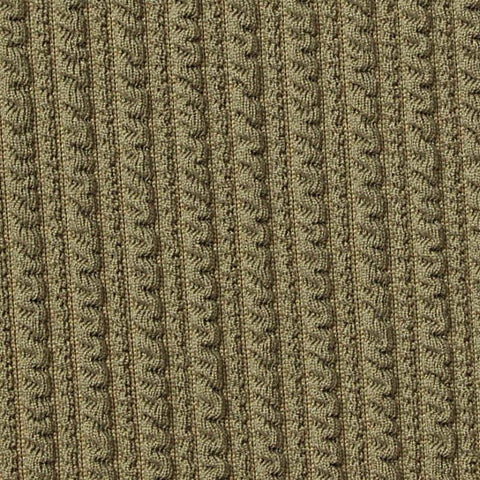 Rib Knit Fabric, 280 gsm, 165 cm — Khaki, ref EF-262111