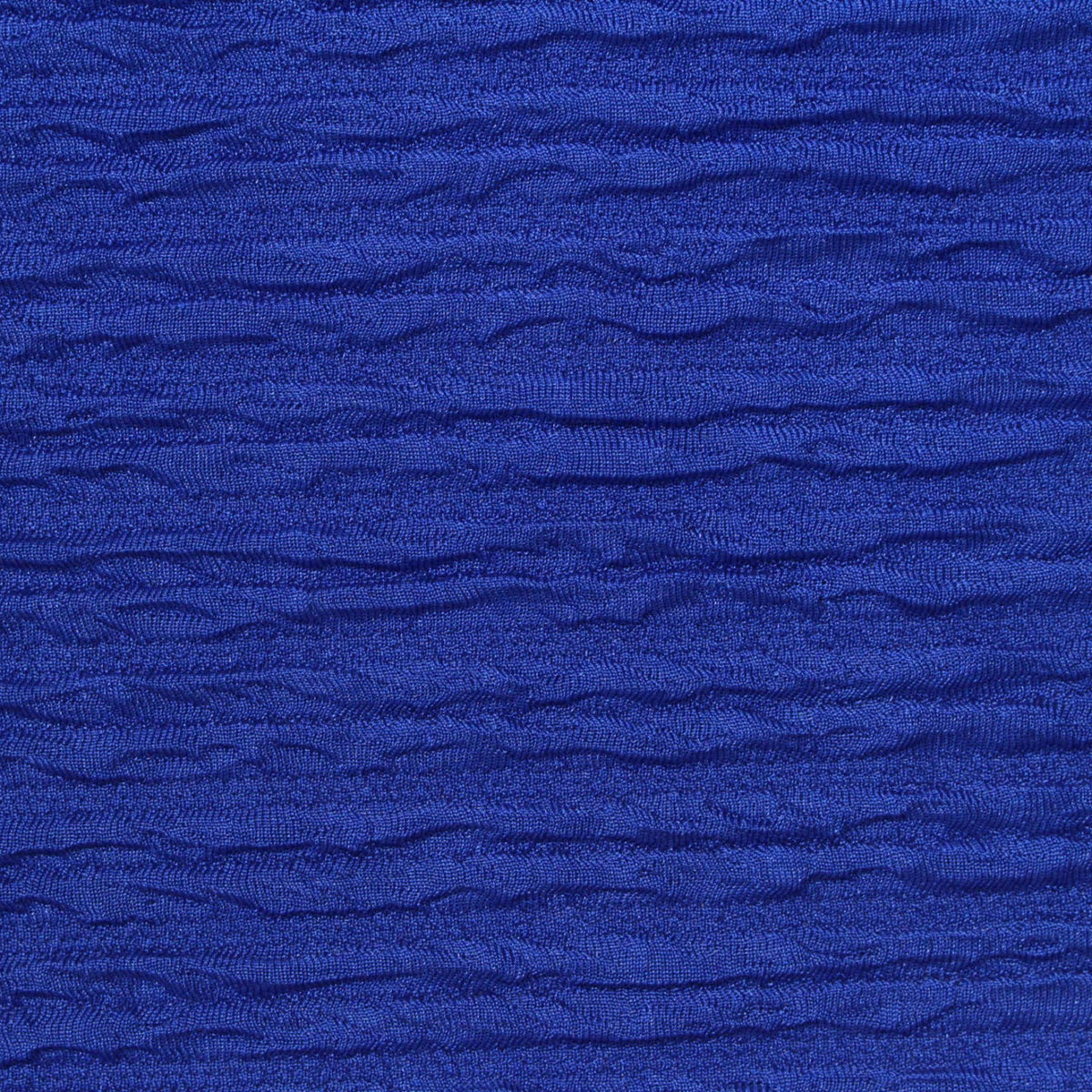 Polyester Stretch Knit Fabric, 220 gsm, 165 cm — Blue