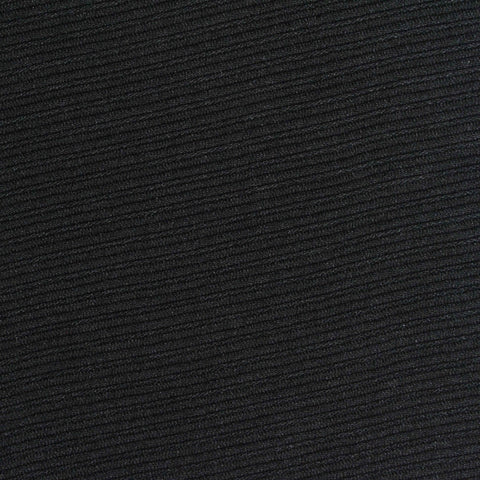 Polyester Stretch Knit Fabric, 260 gsm, 135 cm — Black, ref EF-262146