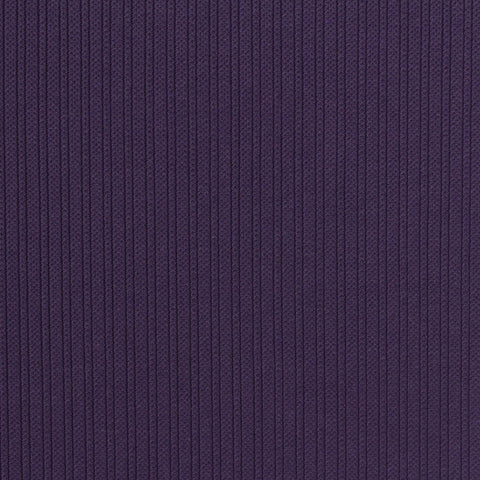 Polyester Stretch Rib Knit Fabric, 280 gsm, 165 cm — Purple
