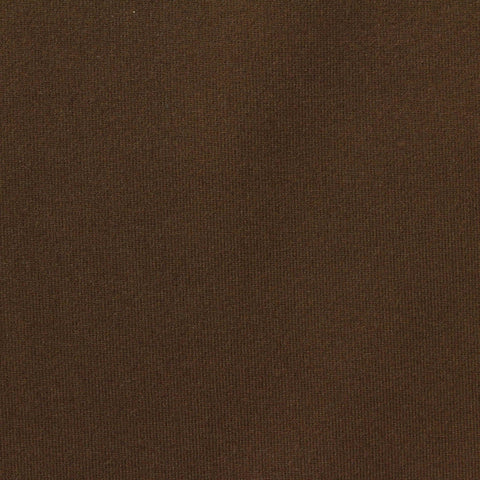 Brushed Polyester Stretch Velvet Fabric, 310 gsm, 185 cm — Brown